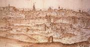 Anton van den Wyngaerde View of Toledo